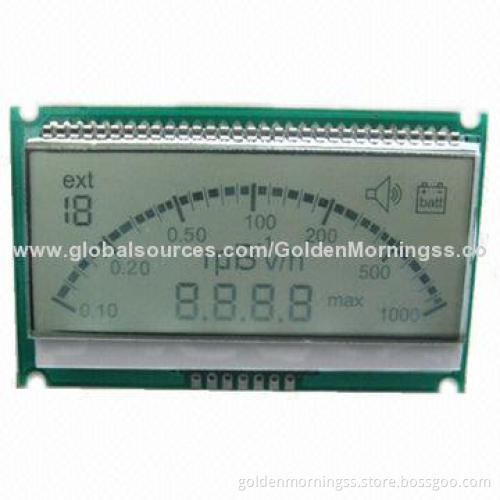 Alphanumeric LCD Display Module, TN Positive, HT1621 Driver IC, Customized